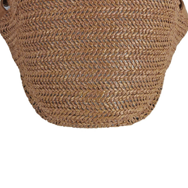 Summer Sunshade Weave Beret Cap - image 8