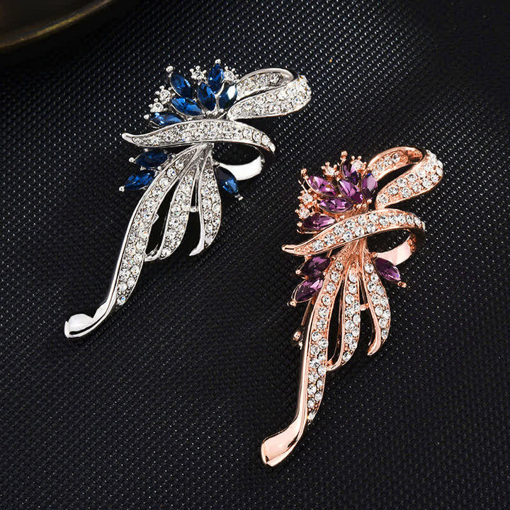 Women's Charming Bauhinia Flower Brooch