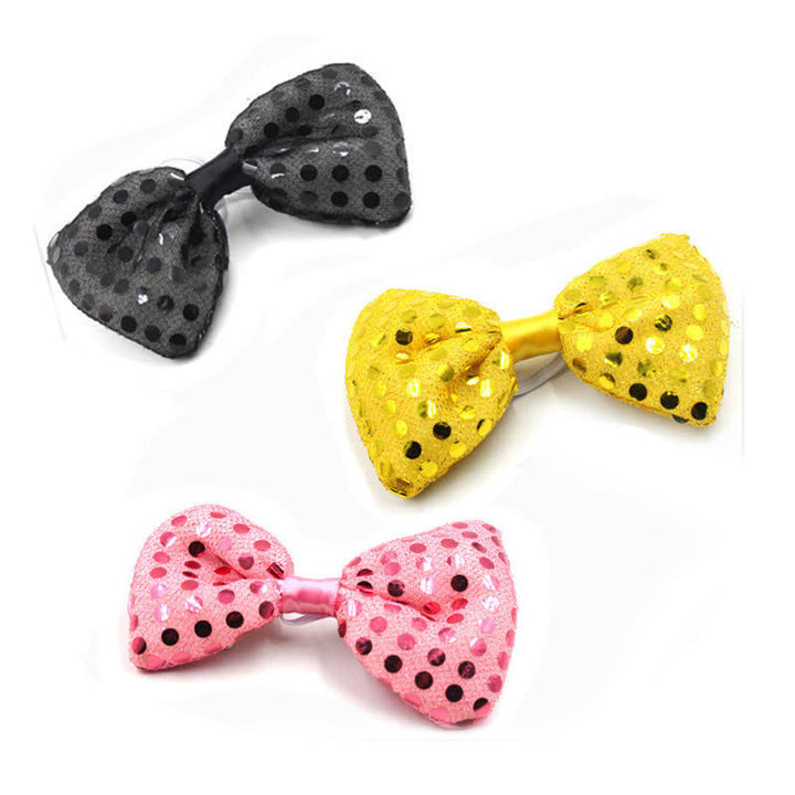 Men's Sweet Sequin LED Bow Tie