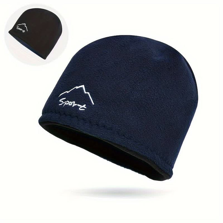 Windproof Polar Fleece Reversible Warm Hat