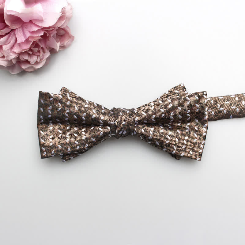 Men's Classical Formal Printed Bow Tie