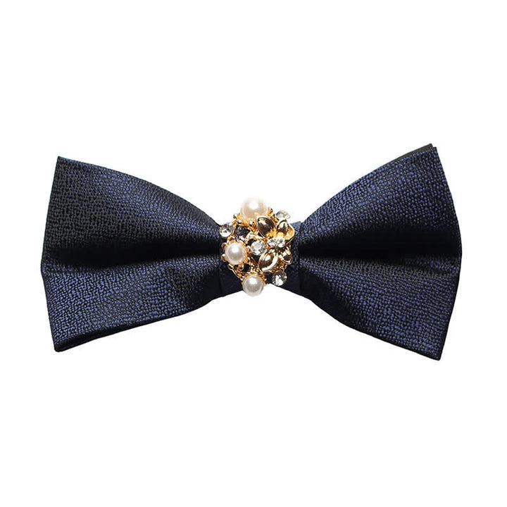 Men's Pearl Formal Tuxedo Bow Tie