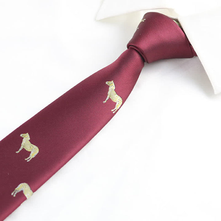 Men's Fun Animal Motifs Necktie