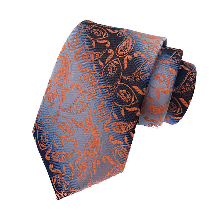 Men's Fancy Gradient Ramp Paisley Necktie