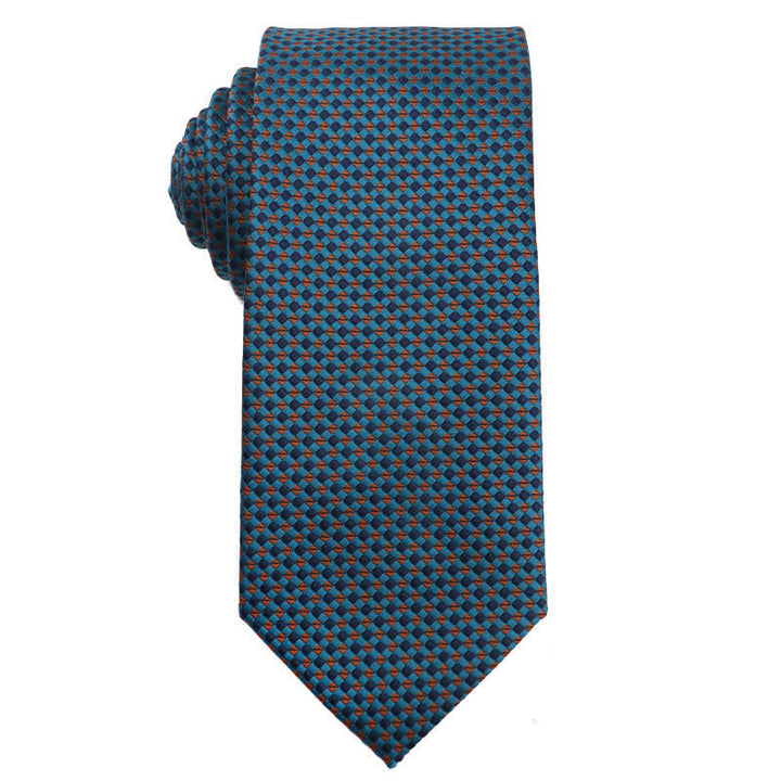 Men's Artsy Jasper Turquoise Series Necktie