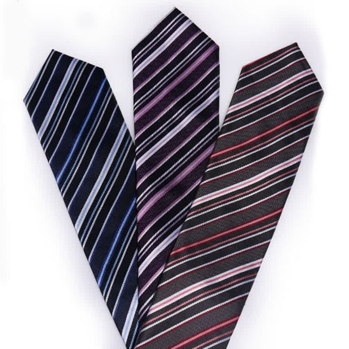 Men's Academy Business Striped Necktie