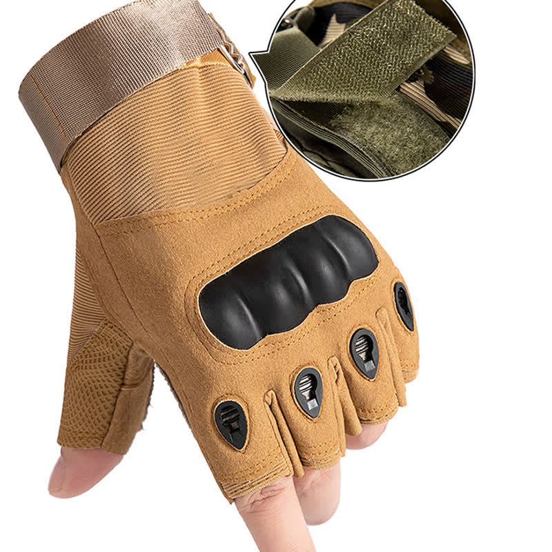 Non-Slip Half Finger Hands Protector Tactical Gloves