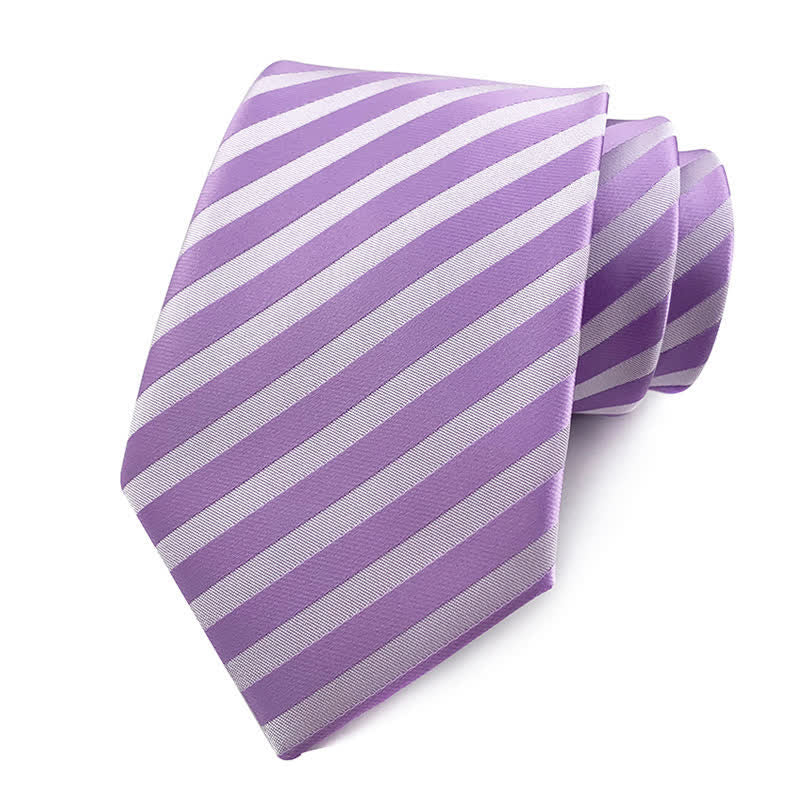 Men's Assorted High Density Checked Striped Necktie