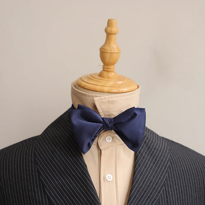 Men's Century Retro Double Layers Bow Tie