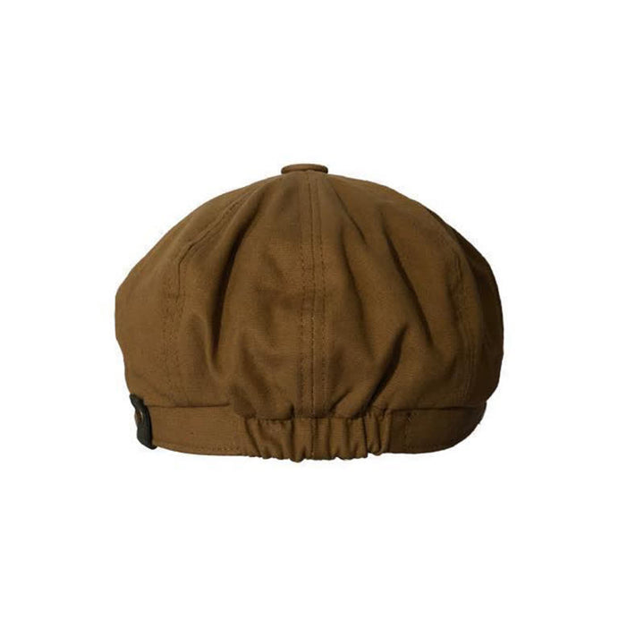 British Newsboy Cotton Octagonal Beret Cap