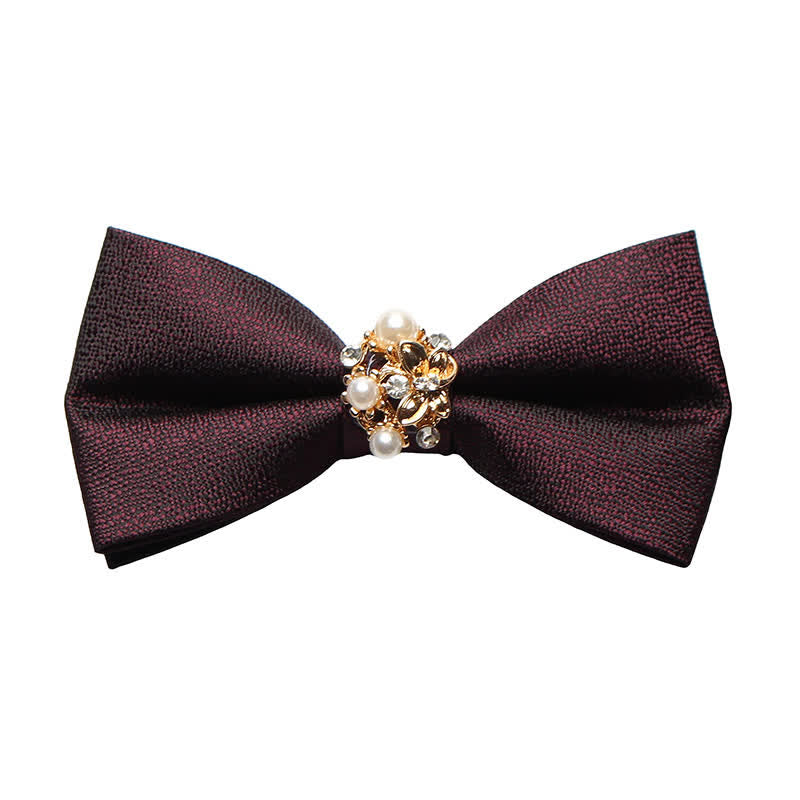 Men's Pearl Formal Tuxedo Bow Tie