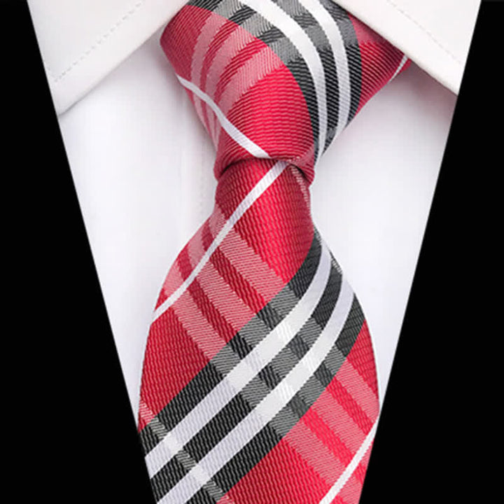 Men's Dashing Scottish Plaid Necktie