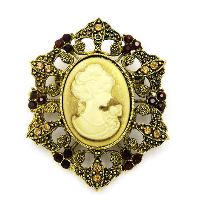 Women's Classic Cameo Victorian Brooch