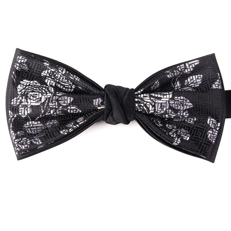 Men's Elegant Floral Botanical Bow Tie