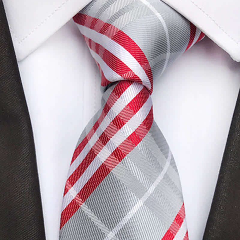 Men's Classic Scottish Plaid Necktie - image 5