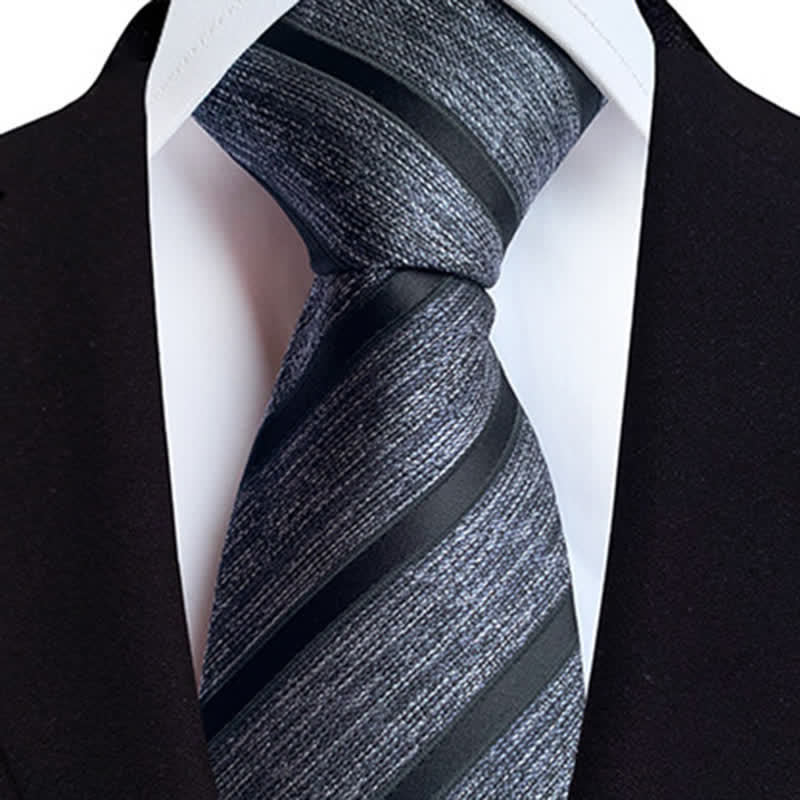 Men's Classic Thin Striped Necktie