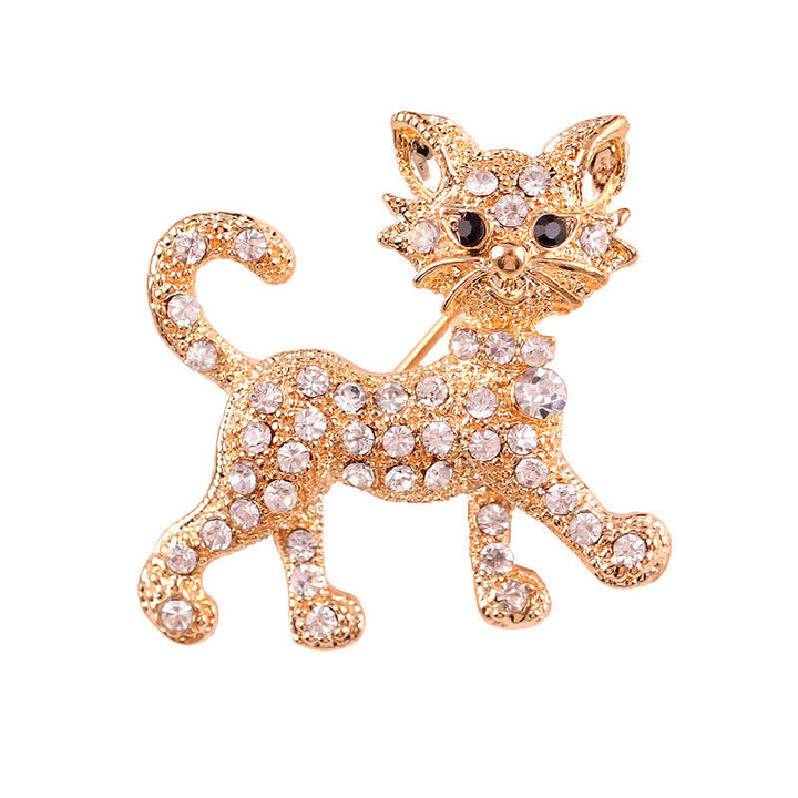 Women's Cute Kitty Cat Brooch