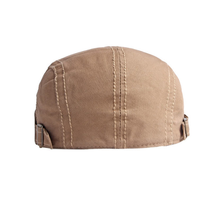Retro Painter Cotton Beret Flat Cap - image 8