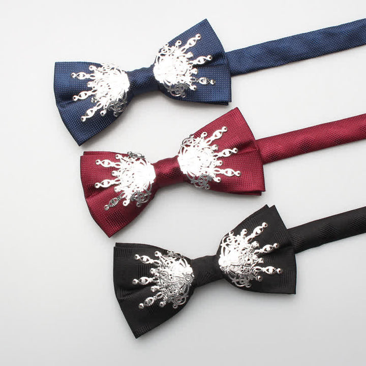 Men's Mosaic Bling Sunburst Bow Tie