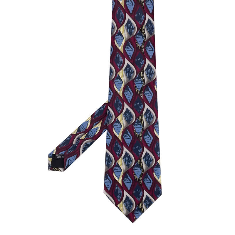 Men's Mystic Geometric Abstract Printing Necktie