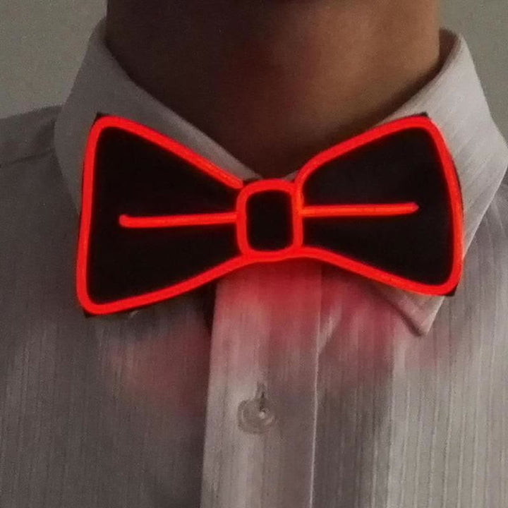 Men's LED Luminous Glowing Bow Tie