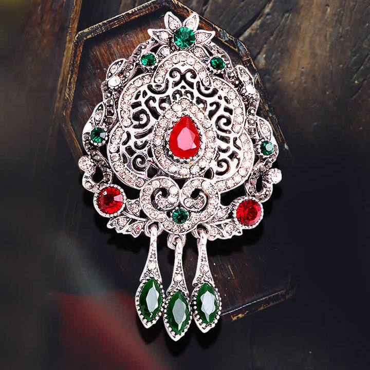 Women's Exotic Bohemian Waterdrop Brooch