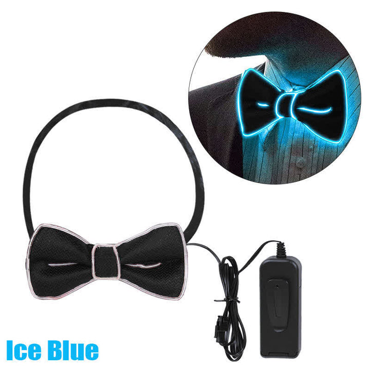 Men's LED Luminous Glowing Bow Tie