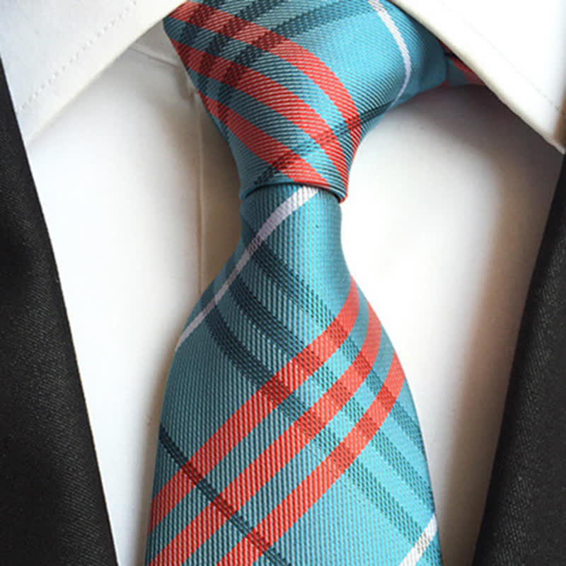 Men's Classic Scottish Plaid Necktie - image 19